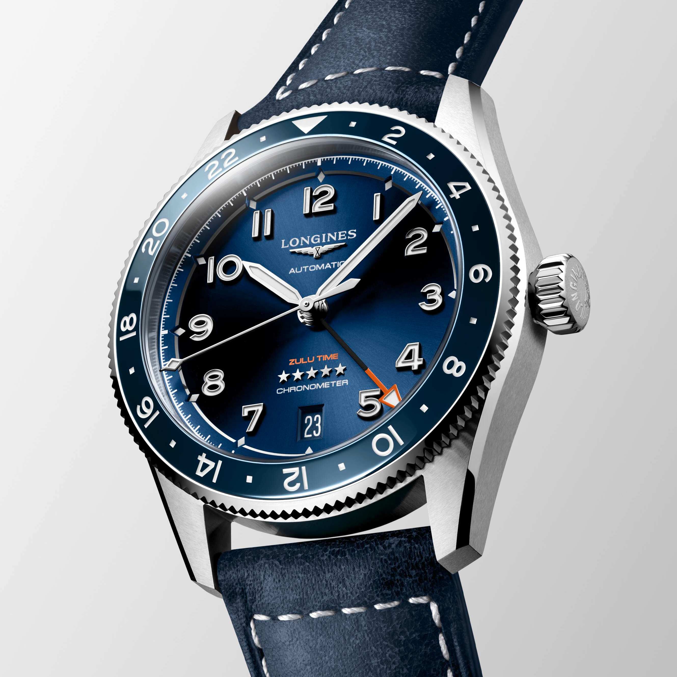 Longines spirit hotsell 40mm blue